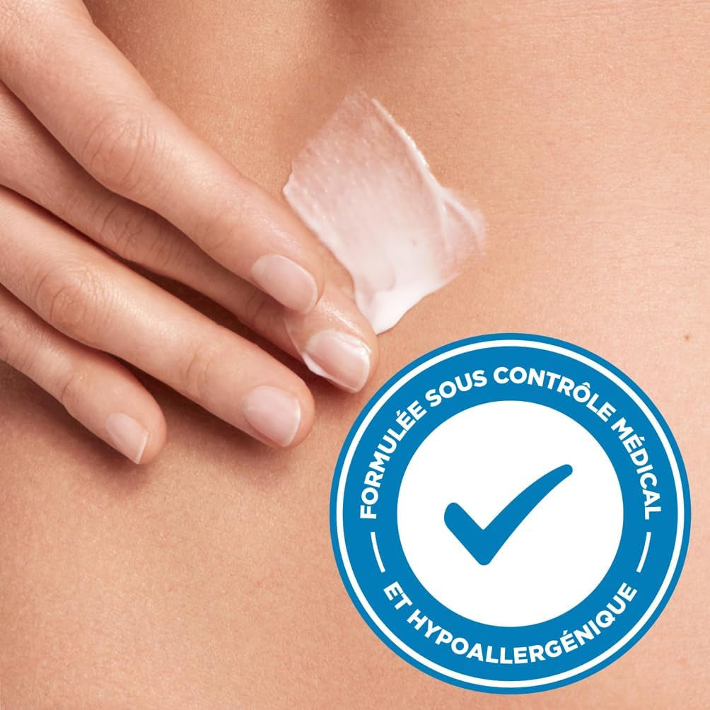 Intensif Peaux Sèches - La Crème Des Peaux Très Sèches Et Ternes - Multi Usages Visage, Corps, Mains, Pieds - Nourrit 48H Et Ravive L'Éclat - Pénétration Rapide - Hypoallergénique - Pot 400 Ml